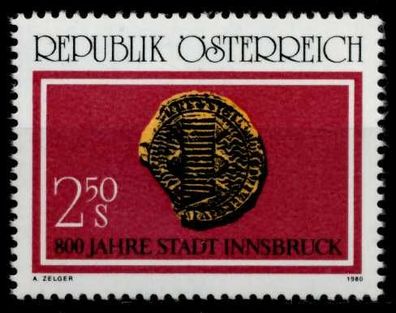 Österreich 1980 Nr 1647 postfrisch S59E44E
