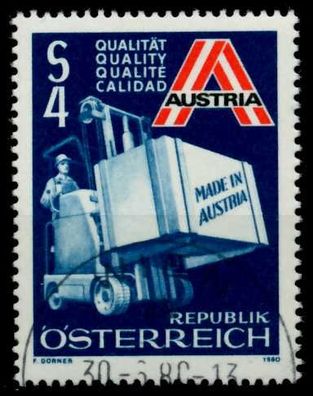 Österreich 1980 Nr 1633 zentrisch gestempelt X7EF82A