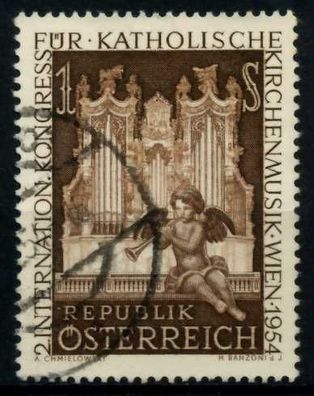Österreich 1954 Nr 1008 gestempelt X7FE072