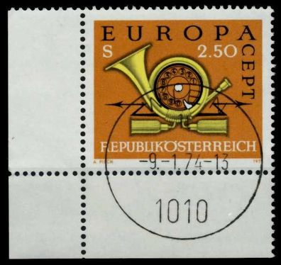 Österreich 1973 Nr 1416 zentrisch gestempelt ECKE-ULI X80253E