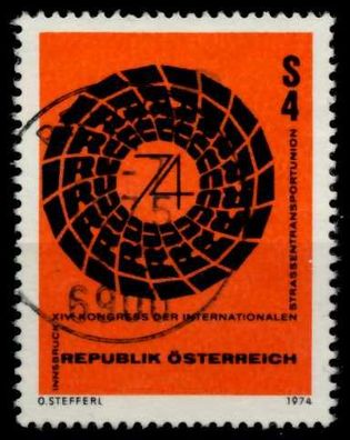 Österreich 1974 Nr 1453 zentrisch gestempelt X8052FE
