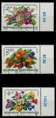 Österreich 1974 Nr 1444-1446 zentrisch gestempelt ORA X8052CA