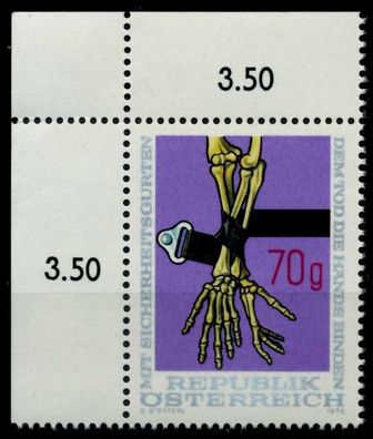 Österreich 1975 Nr 1483 postfrisch ECKE-OLI X80544E