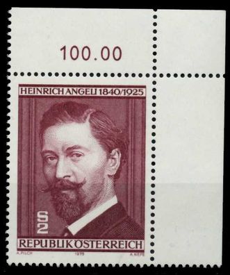 Österreich 1975 Nr 1494 postfrisch ECKE-ORE X8054BA