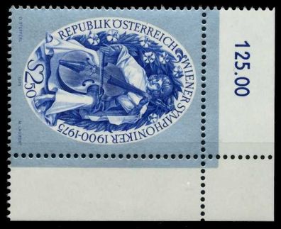 Österreich 1975 Nr 1496 postfrisch ECKE-ORE X805512
