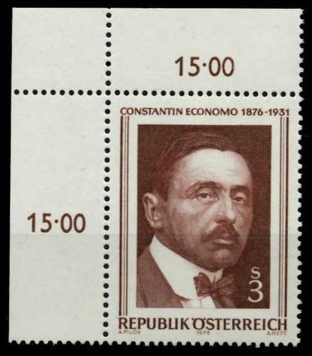 Österreich 1976 Nr 1518 postfrisch ECKE-OLI X805602