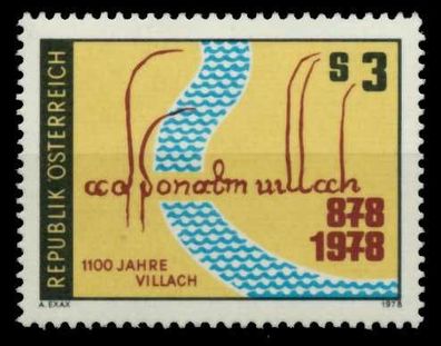 Österreich 1978 Nr 1582 postfrisch X80979E