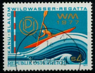 Österreich 1977 Nr 1555 zentrisch gestempelt X809DB2
