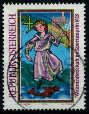 Österreich 1978 Nr 1584 zentrisch gestempelt X80D706