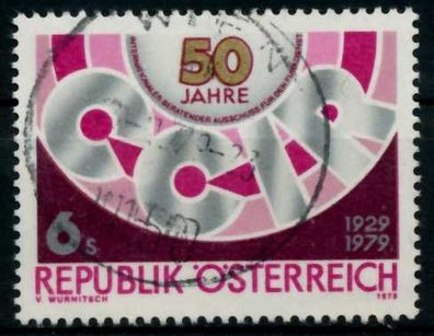 Österreich 1979 Nr 1598 zentrisch gestempelt X80D826