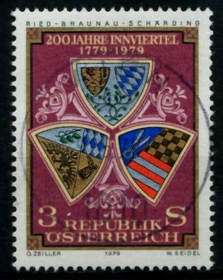 Österreich 1979 Nr 1610 zentrisch gestempelt X80D856