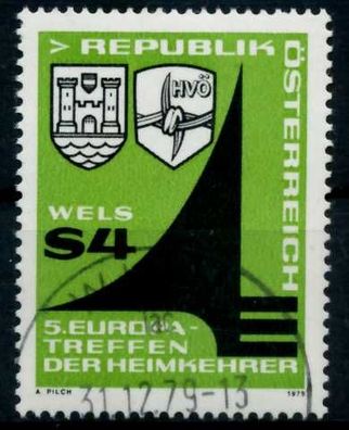 Österreich 1979 Nr 1615 zentrisch gestempelt X80D8CA