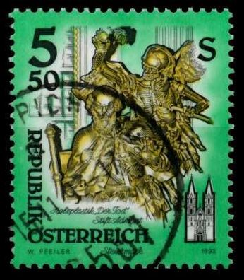 Österreich DS Kunstwerke Nr 2094 zentrisch gestempelt X814EFE