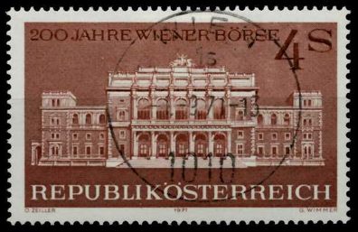 Österreich 1971 Nr 1367 zentrisch gestempelt X81934A