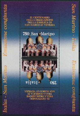 SAN MARINO Block 19 postfrisch S00F4BA
