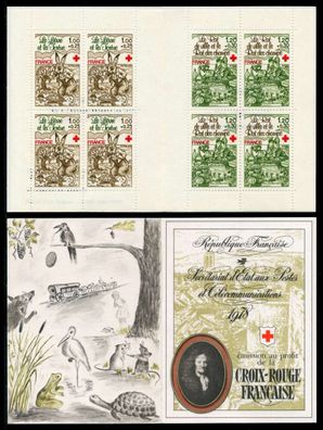 Frankreich Markenheft Nr MH 2129-2130 postfrisch X82AD36