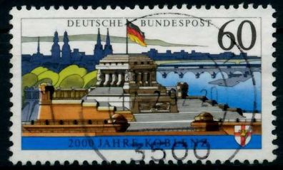 BRD 1992 Nr 1583y zentrisch gestempelt X82B0EA