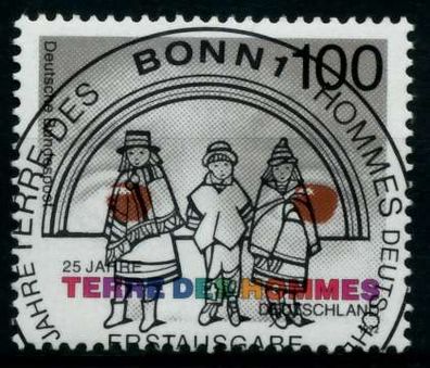 BRD 1992 Nr 1585 zentrisch gestempelt X82B17E