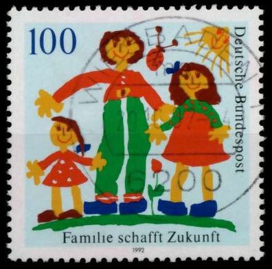 BRD 1992 Nr 1621 zentrisch gestempelt WAAGR PAAR X82E68A