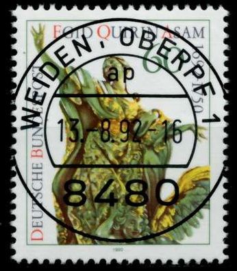 BRD 1992 Nr 1624 zentrisch gestempelt X82E7A6