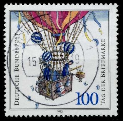 BRD 1992 Nr 1638 zentrisch gestempelt X83032E