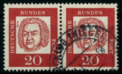 BRD DS BED. DEUT. Nr 352y gestempelt WAAGR PAAR X95D1BE