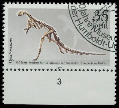 DDR 1990 Nr 3326 gestempelt URA X04B39E