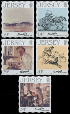 JERSEY 1986 Nr 388-392 postfrisch SE6EC0E