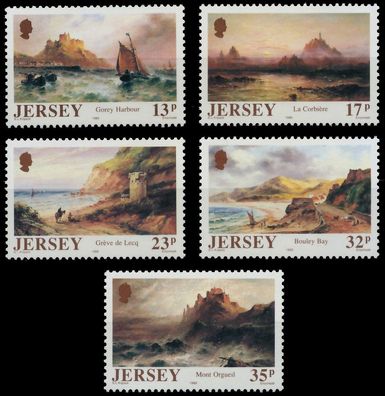 JERSEY 1989 Nr 496-500 postfrisch SE6ED4E