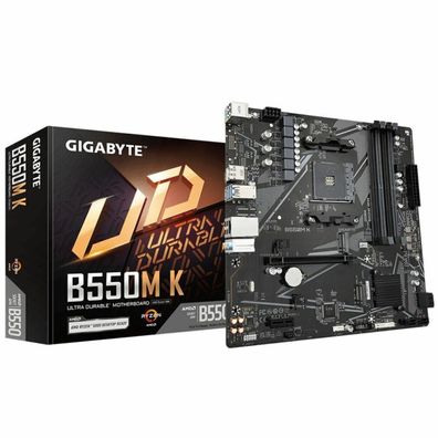 Gigabyte B550M K, Mainboard