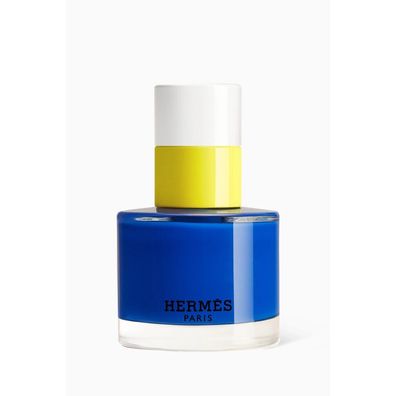 Hermè , Paris, Nagellack, 62, Elektrisches Blau / Nude, 15 ml