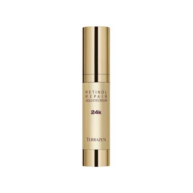 Terrazen, Retinol Repair, 24-karätiges Gold, Repair, Augencreme, 20 ml