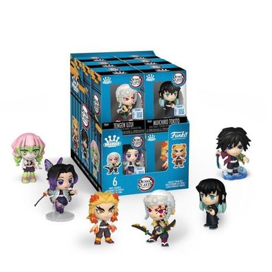 Verschiedene Mini-Vinylfiguren Demon Slayer