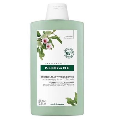 Klorane Sanftes Schutz-Shampoo, fuer geschmeidiges Haar, 400ml