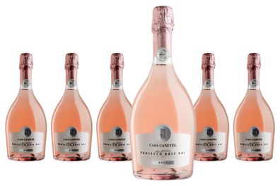 6 x Casa Canevel Prosecco Rosé Brut – 2024