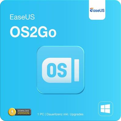 EaseUS OS2Go Professional / Windows / 1 PC / Dauerlizenz * LifetimeUPG* / KEY (ESD)
