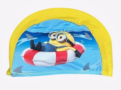 Badekappe Minions Kinder Jugendliche Gelb NEU