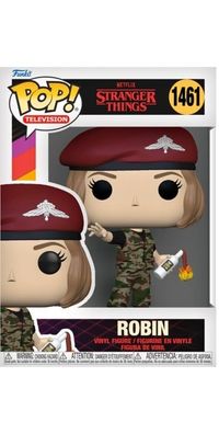 Funko 72140 Pop Television Stranger Things Robin with Cocktail #1461 Sammelfigur