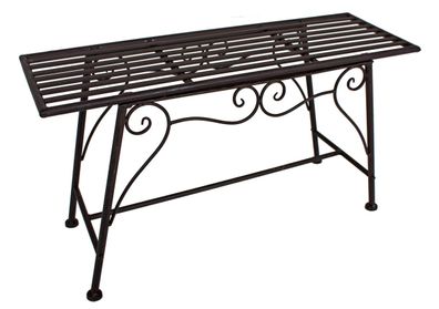 Gartenbank LORIN, Metall, Rost-Optik