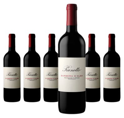 6 x Prunotto Barbera d'Alba DOC – 2025
