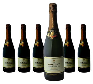 6 x Bouvet Excellence Crémant de Loire Demi-Sec