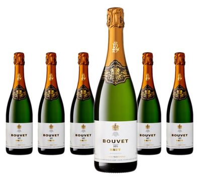 6 x Bouvet 1851 Blanc Brut