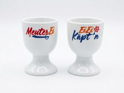 Eierbecher-Set - Ei Ei Käpt´n & MeuterEi