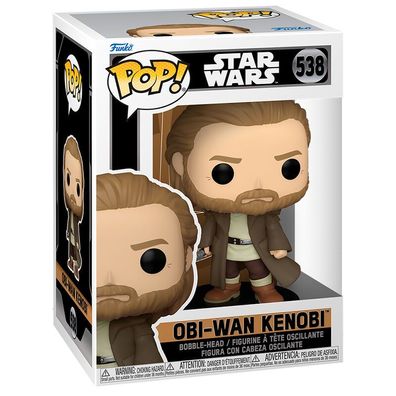 Funko 64558 - Pop! Star Wars Obi-Wan Kenobi #538 Sammelfigur Film Movie Collect