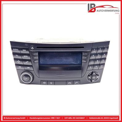 Navigationssystem Autoradio A2118704589 BE7036 Mercedes E-KLASSE S211 E280