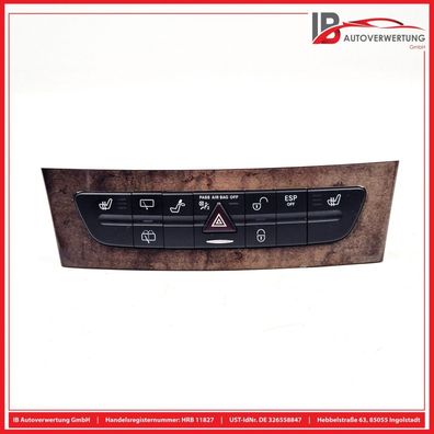 Schalterleiste Sitzheizung 2118213879 A2118213879 Mercedes E-KLASSE S211 E280