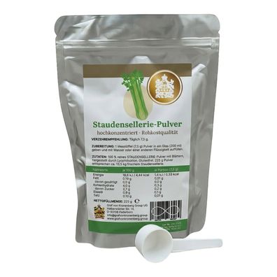 Stauden Sellerie Pulver | Inspiriert durch Medical Food | Monatskur