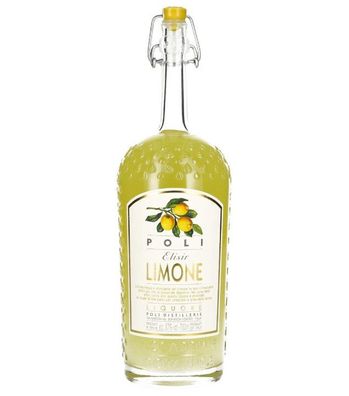 Poli Elisir Limone Zitronenlikör (27 % vol, 0,7 Liter)