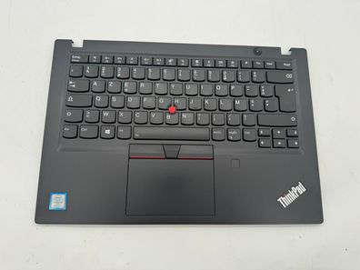 Lenovo ThinkPad T490s Palmrest Handauflage Tastatur Touchpad AZERTY AM1BR000500