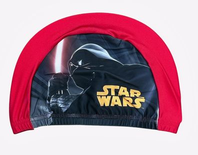 Badekappe Kinder Jugendliche Star Wars Rot NEU